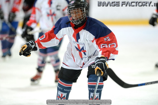 2014-11-15 Aosta-Hockey Milano Rossoblu U14 0305 Francesco Cecchetto